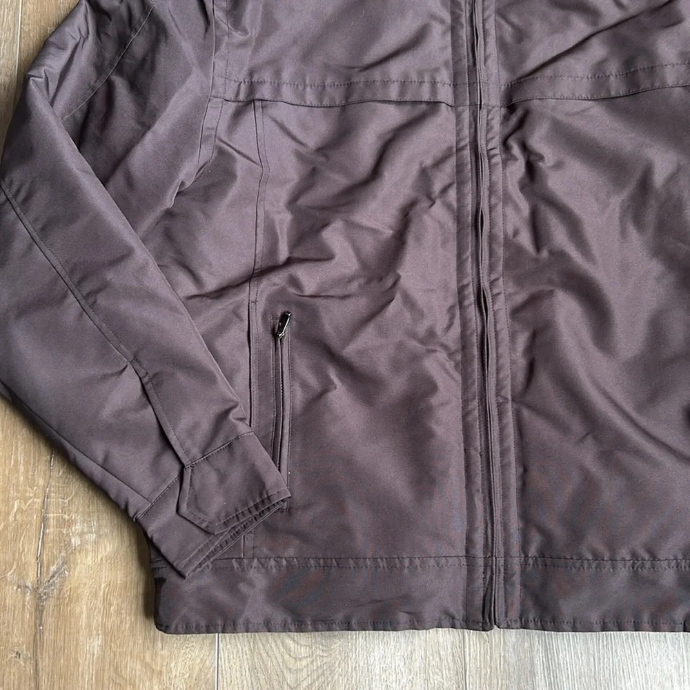 Men’s dockers jacket in chocolate brown size medium - Picture 2 of 5